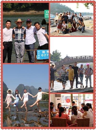 2015年度厦门维博推行积分管理后首次旅游—广西桂林